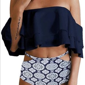 Women’s high waisted swimsuit